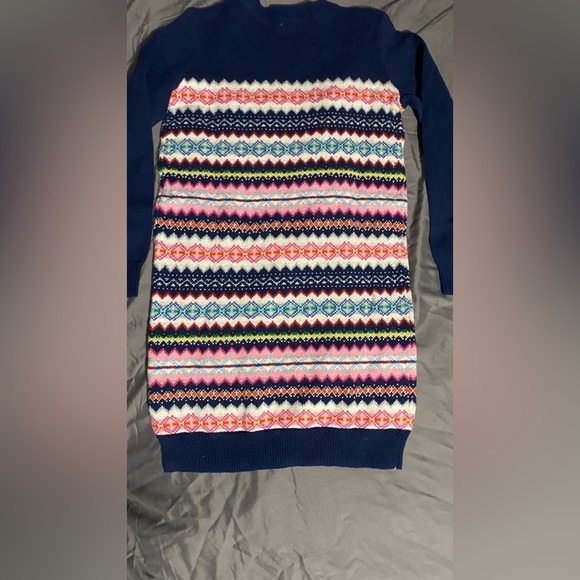 Gap Kids Fair Aisle Sweater Dress sz XXL 14 16 - Picture 2 of 3